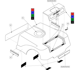 Pride Celebrity X (SC400) - Shroud - Rear - C-70000 - Sub