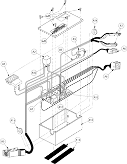 Pride Celebrity X (SC440) - Utility Tray Assembly - C-69999 - Prior