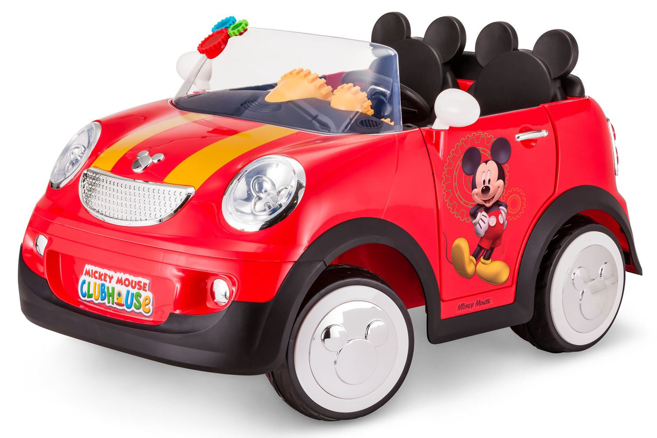 Kid Trax Disney Mickey Mouse Coupe 12 Volt Ride-On Toy