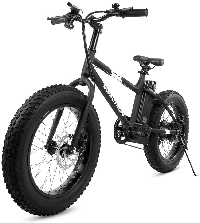 Swagtron EB6 Bandit Fat Tire Electric Bike