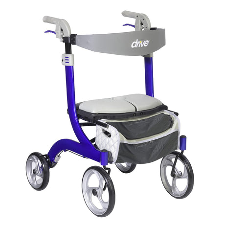 Drive Medical Nitro DLX Rollator (RTL10266CH-HS/RTL10266BL-HS)