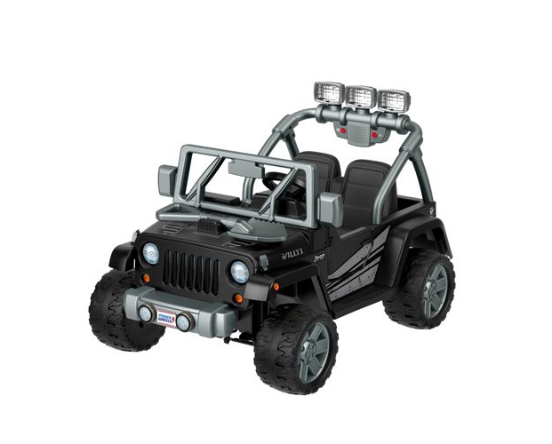 Power Wheels Jeep Wrangler Willys Ride-On Toy