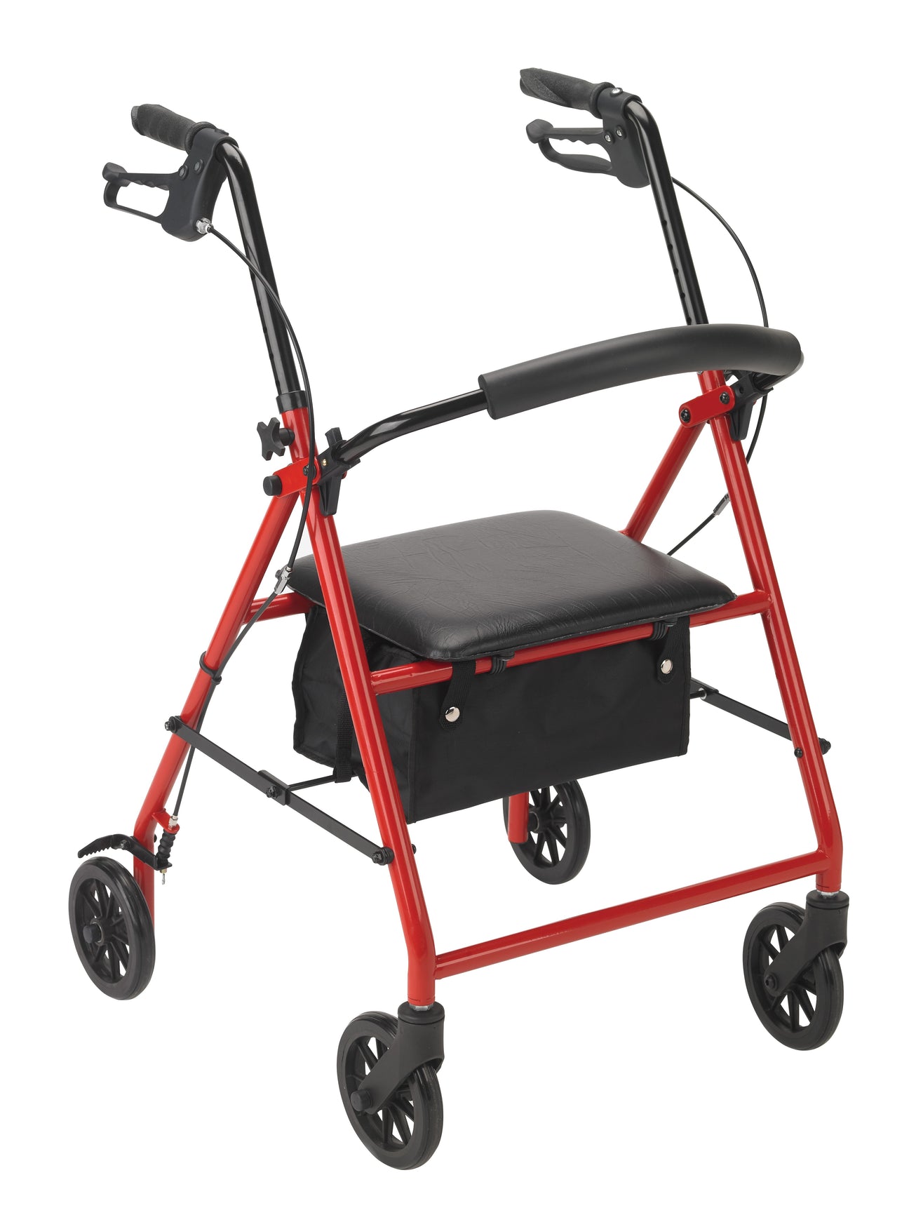 Drive Medical R800 Rollator with 6" Wheels