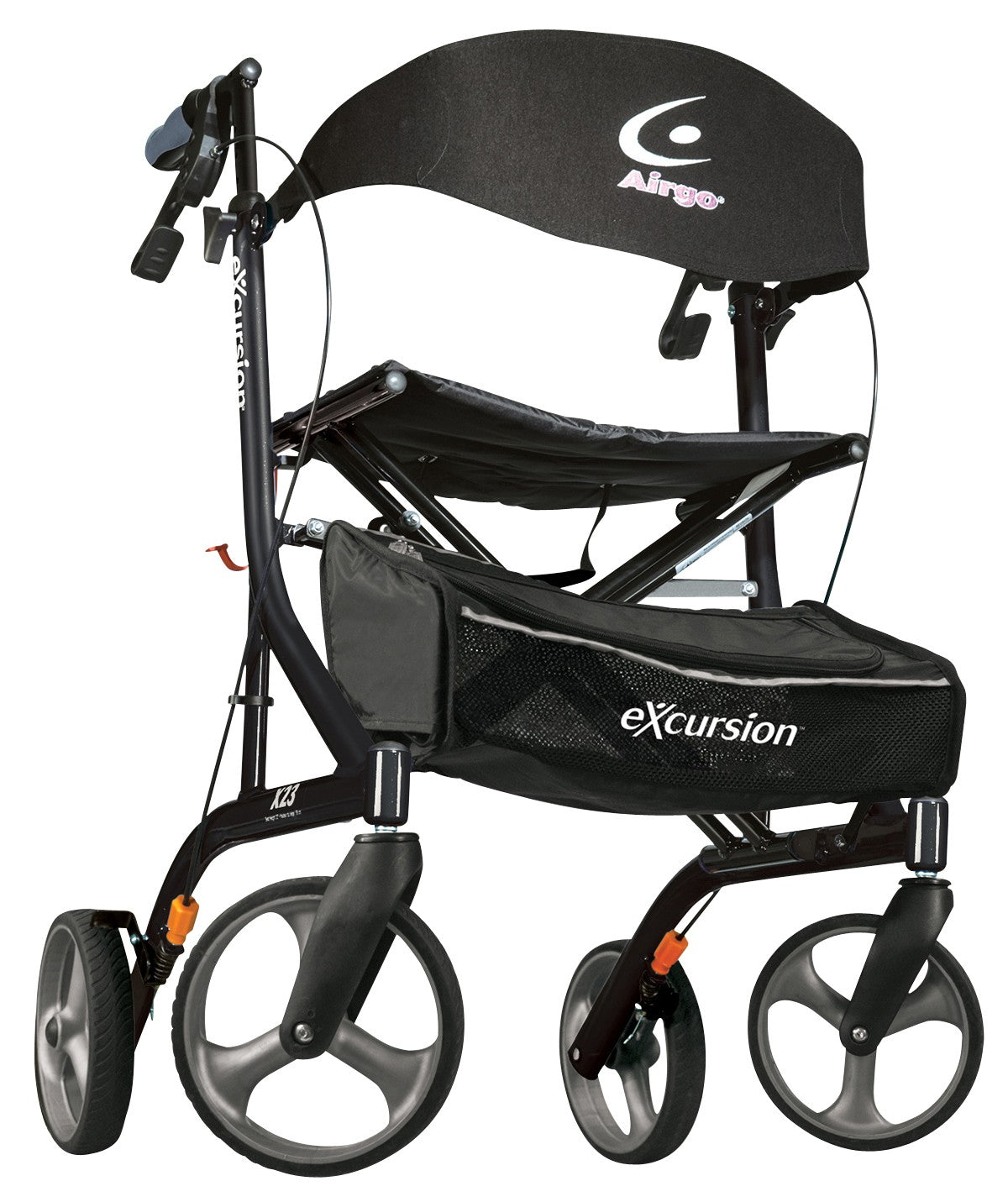 Drive Medical Airgo eXcursion X23 Lightweight Side-Folding Rollator (700-917)