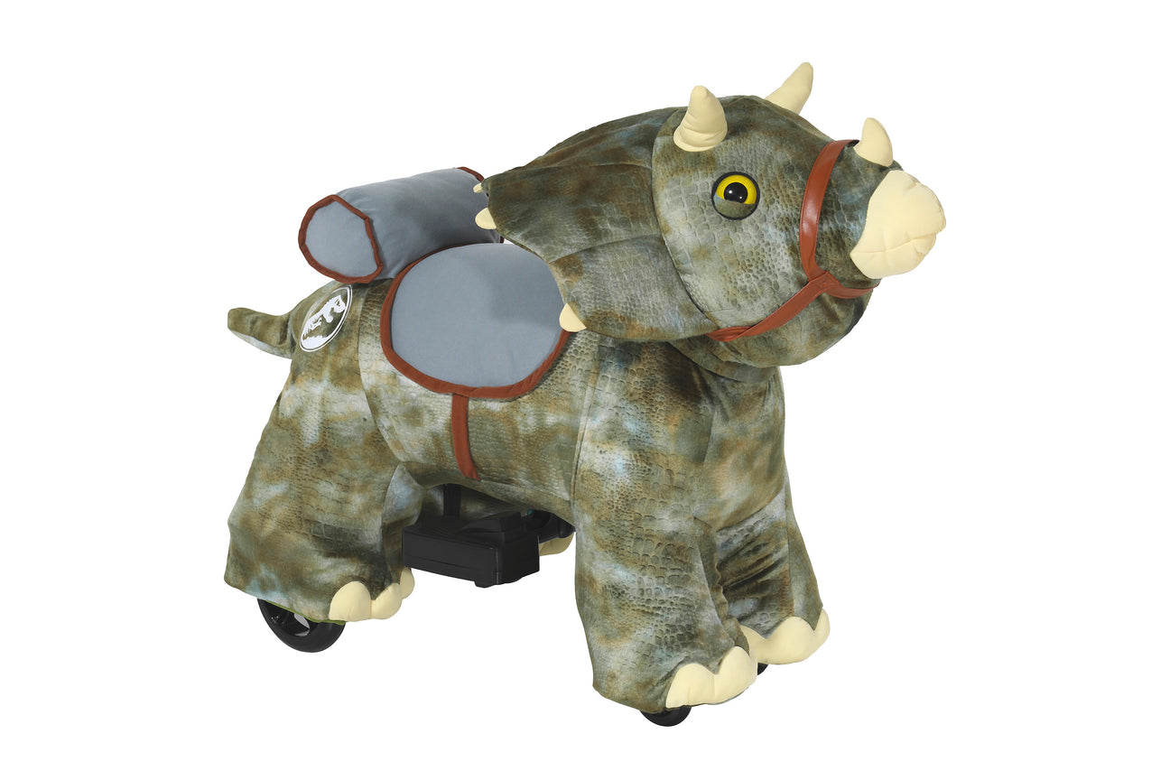 Dynacraft Jurassic World Triceratops Plush Ride-On Parts