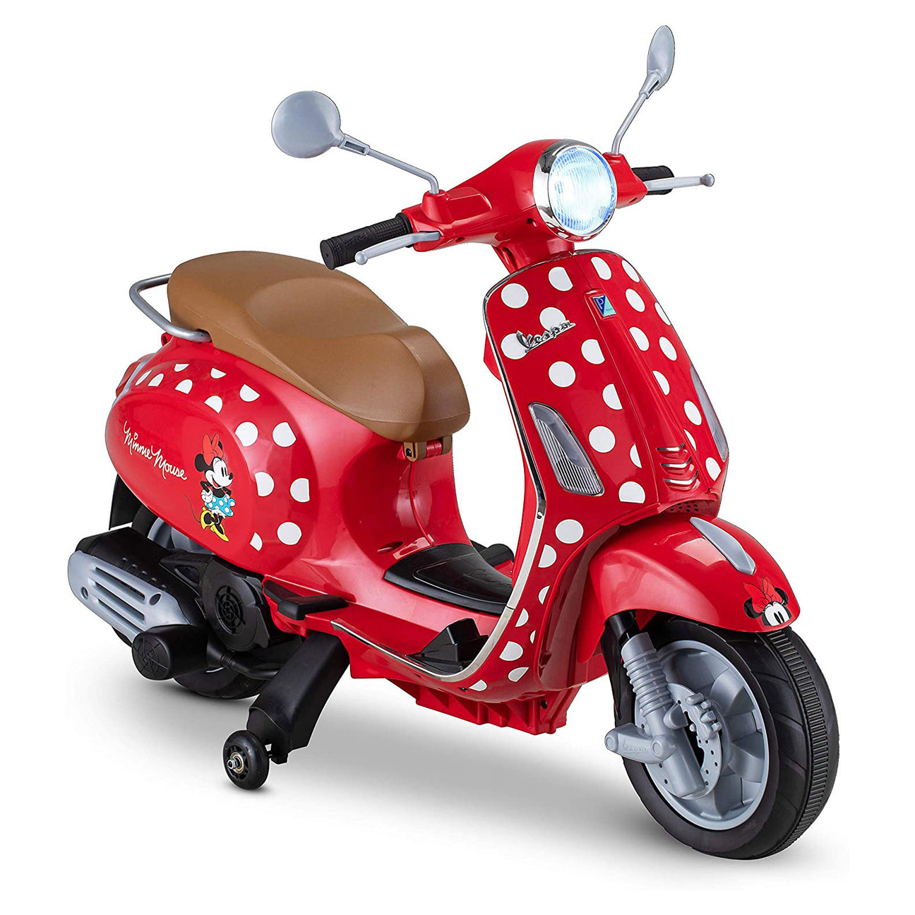 Kid Trax Minnie Mouse Vespa Scooter 6 Volt Ride On Toy