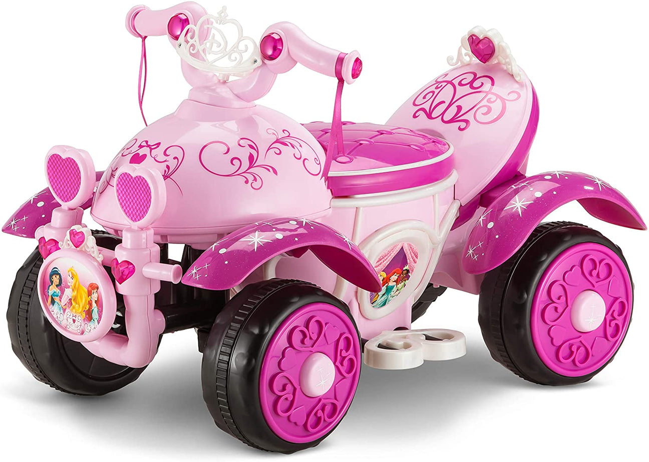 Kid Trax Disney Princess Quad 6 Volt Ride-On Toy