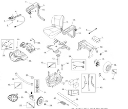 Drive Medical Titan LTE Parts Diagram