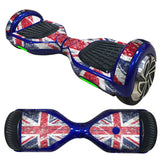 Decorative Decal Sticker Skins for 6.5 Self-Balancing Hoverboards featuring a flag design, ready to refresh your hoverboard's appearance with easy application and air-bubble prevention for a smooth, stylish finish.