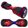 Decorative Decal Sticker Skins for 6.5 Self-Balancing Hoverboards shown on a blue and red hoverboard, highlighting the easy application process to refresh and personalize your hoverboard’s appearance.