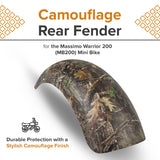 Camouflage Rear Fender for the Massimo Warrior 200 (MB200) Mini Bike