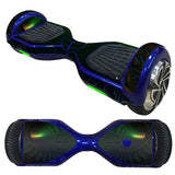 Decorative Decal Sticker Skins for 6.5 Self-Balancing Hoverboards, featuring a sleek, contoured design that fits over the panels of the board, enhancing its appearance and protecting it from wear.