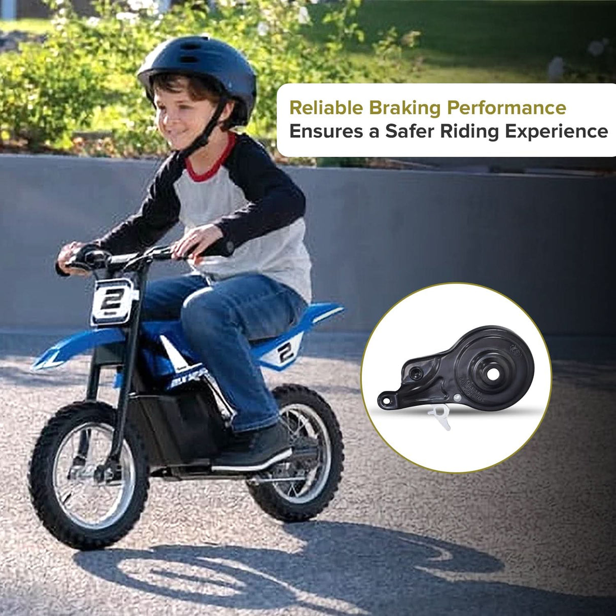 58 mm Band Brake Assembly for the Razor MX125 Dirt Rocket Dirt Bike