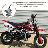 PZ22 Carburetor with 22 mm Intake & Left Side Hand Choke for 110cc & 125cc ATVs, & Dirt Bikes