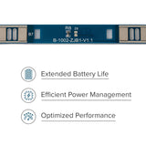 Close-up of the Battery Main BMS Board for Ninebot by Segway ES2 & ES4 Electric Scooters, showcasing intricate electronic components and circuitry essential for battery management.