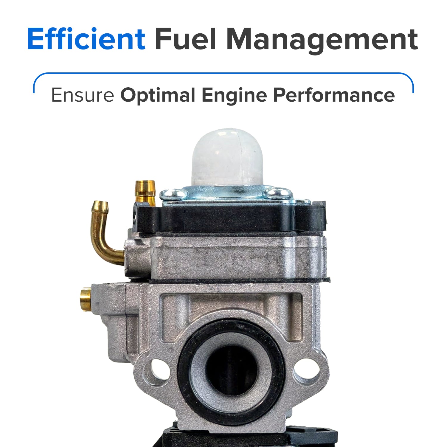 11 mm Carburetor for 33cc, 36cc, & 43cc Scooters, Mini Quads, & Pocket Bikes