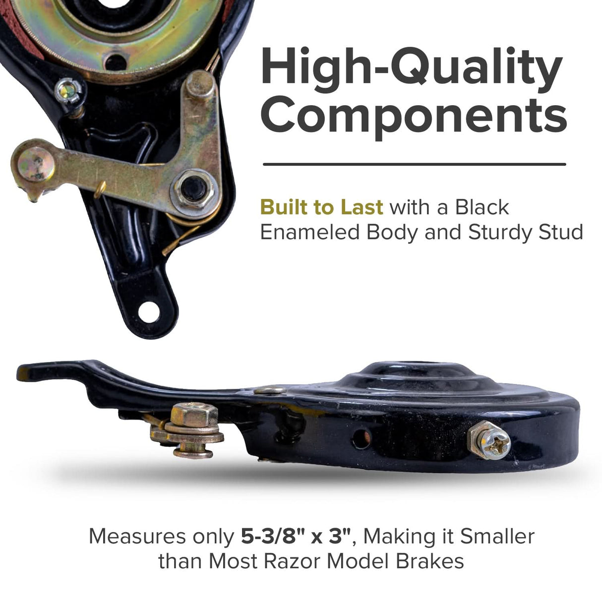 58 mm Band Brake Assembly for the Razor MX125 Dirt Rocket Dirt Bike