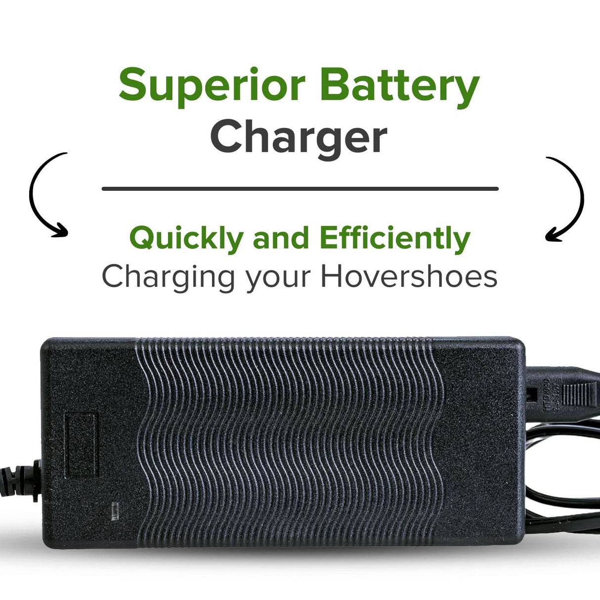 29.4V 1.5A Lithium Battery Charger for the Gyroor Hoverboard Hovershoes-Gyroshoes S300