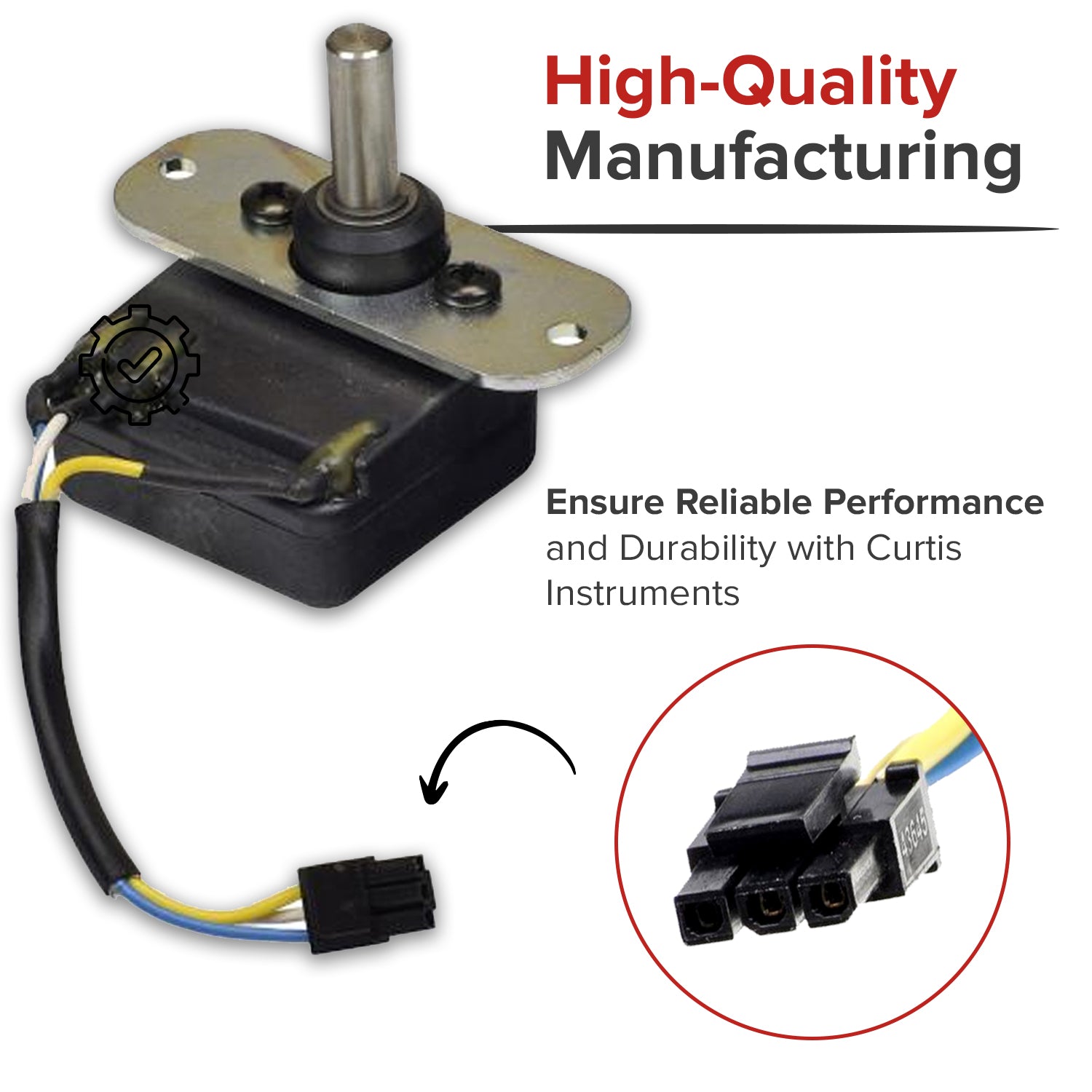 Curtis Throttle Pot Assembly for the Pride Victory 9 (SC609) and Victory 10 (SC610/SC710)