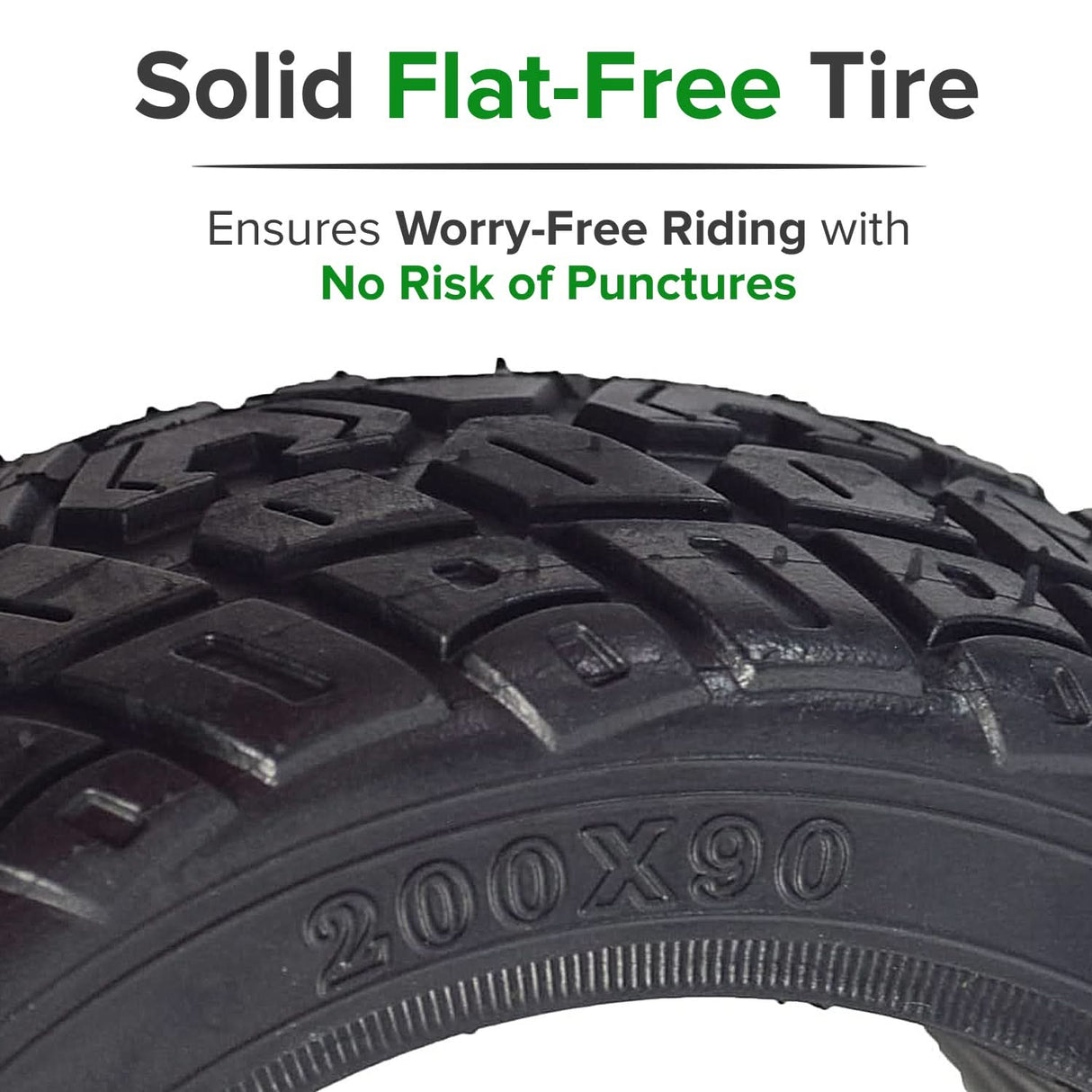 8.5" (200x90) Solid Tire for Hoverboards