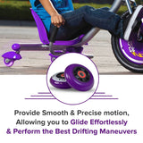 76 mm x 24 mm Caster Wheels for the Razor Crazy Cart (V1-6) & Crazy Cart XL (V1-2) (Set of 2)