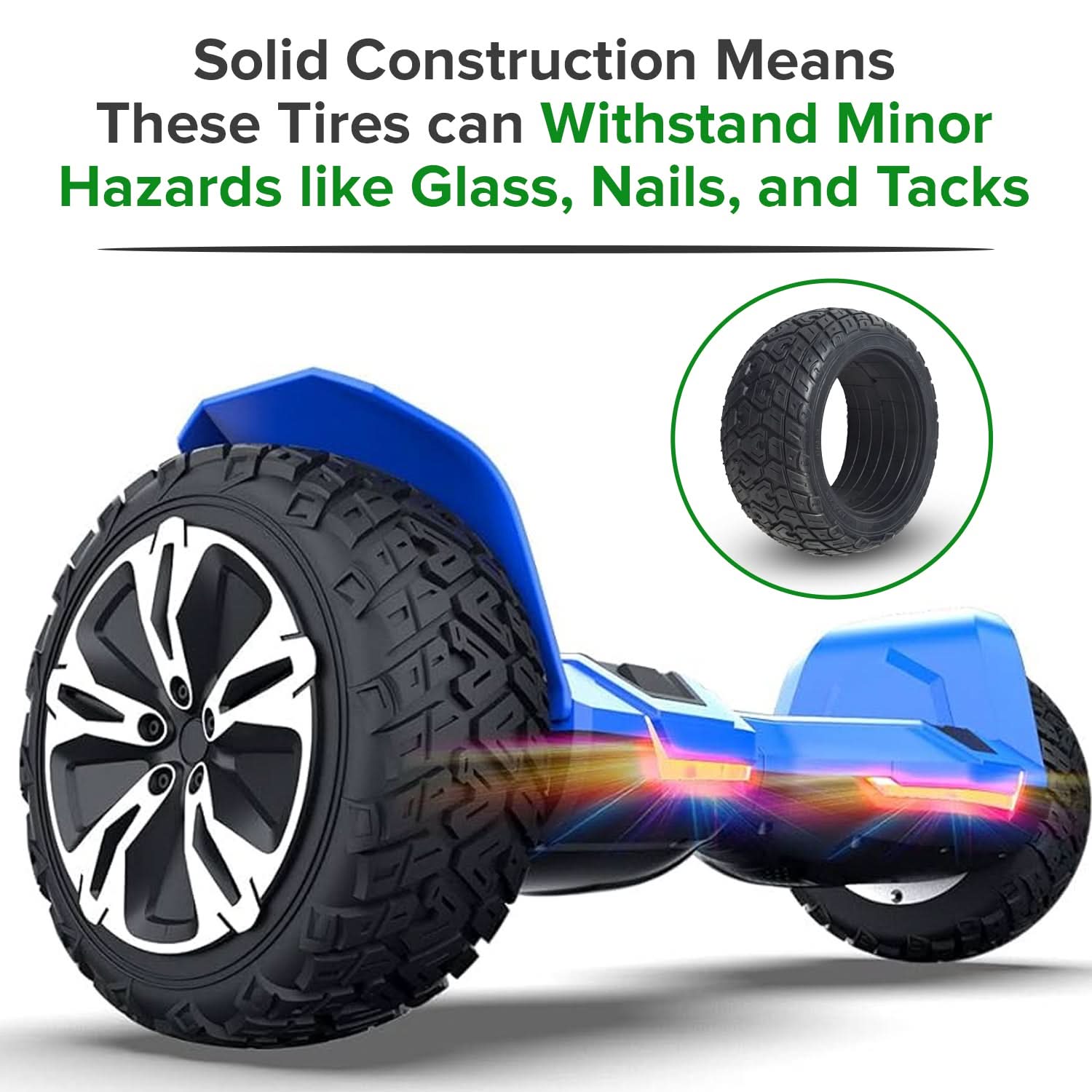 8.5" (200x90) Solid Tire for Hoverboards