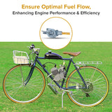 Petcock Fuel Valve with M10-1.0 Thread for 80cc 2-Stroke Bicycle Engine Kit