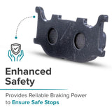 Front Brake Pads for Tank Touring 150DE and Roketa Bali 150
