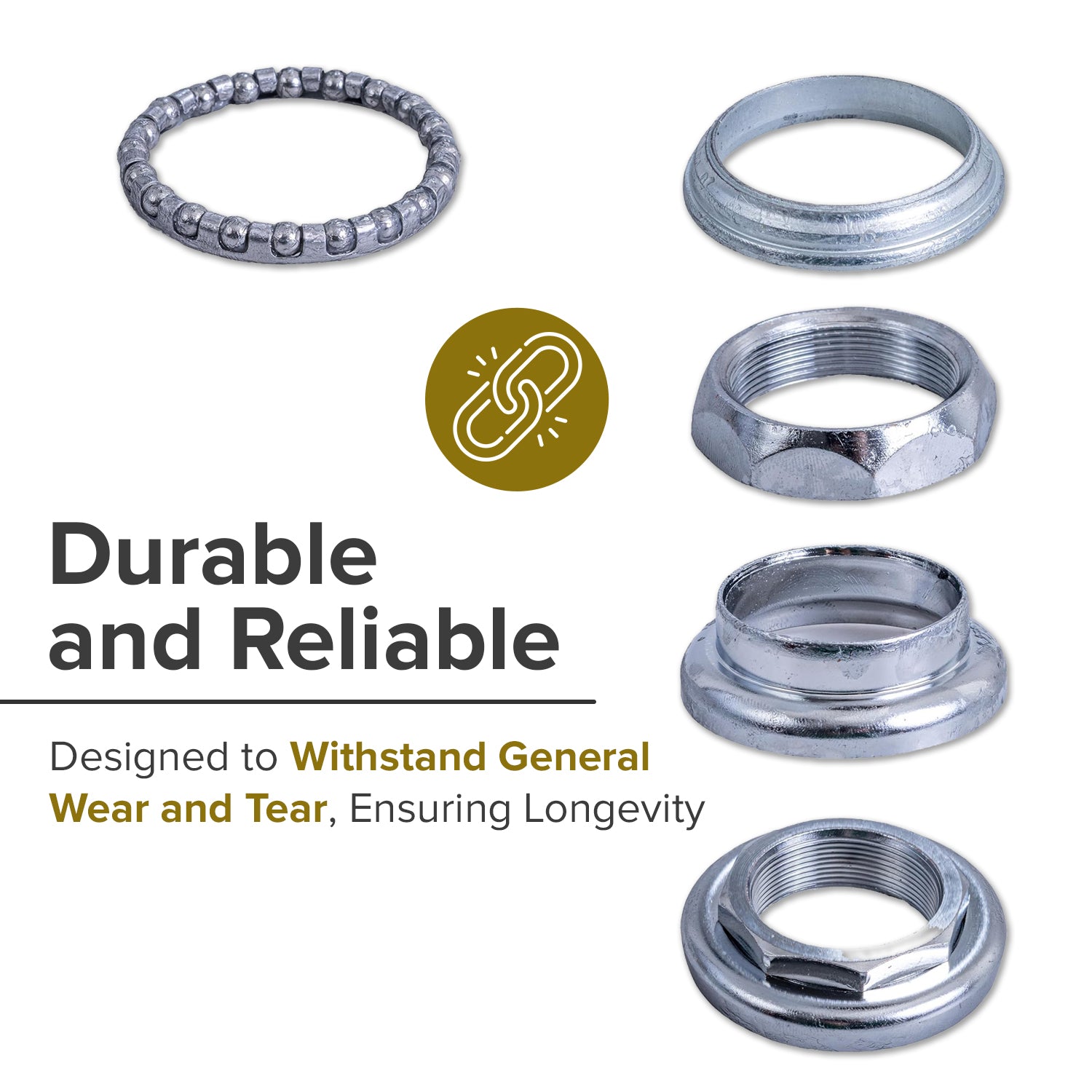 Headset Steering Bearings for Razor Bikes, Scooters, & Go-Karts