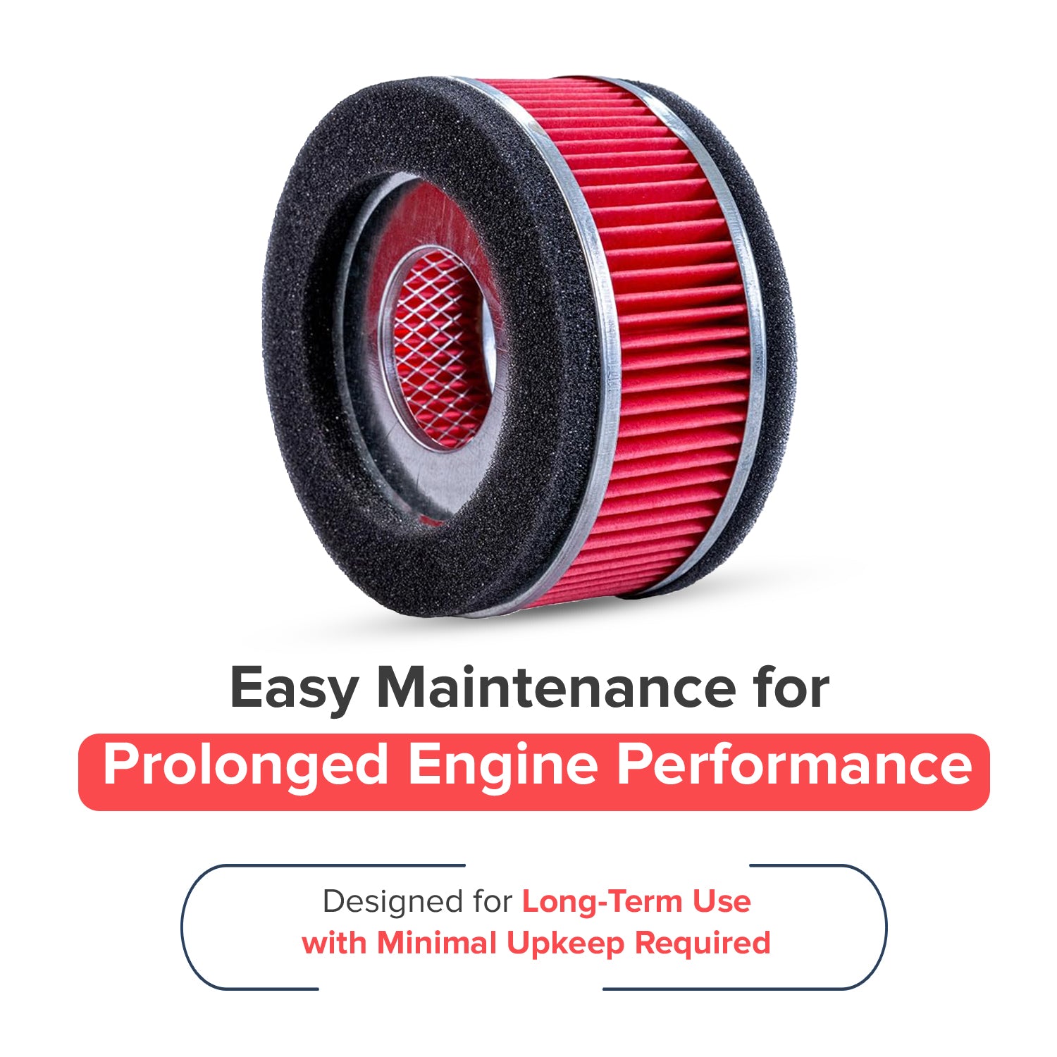 Stock OEM Round Air Filter for GY6 125cc & 150cc Scooter Engines
