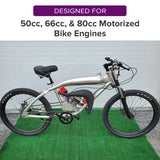 CDI Ignition Coil with Hardware for 50cc, 66cc, & 80cc Motorized Bike Engines