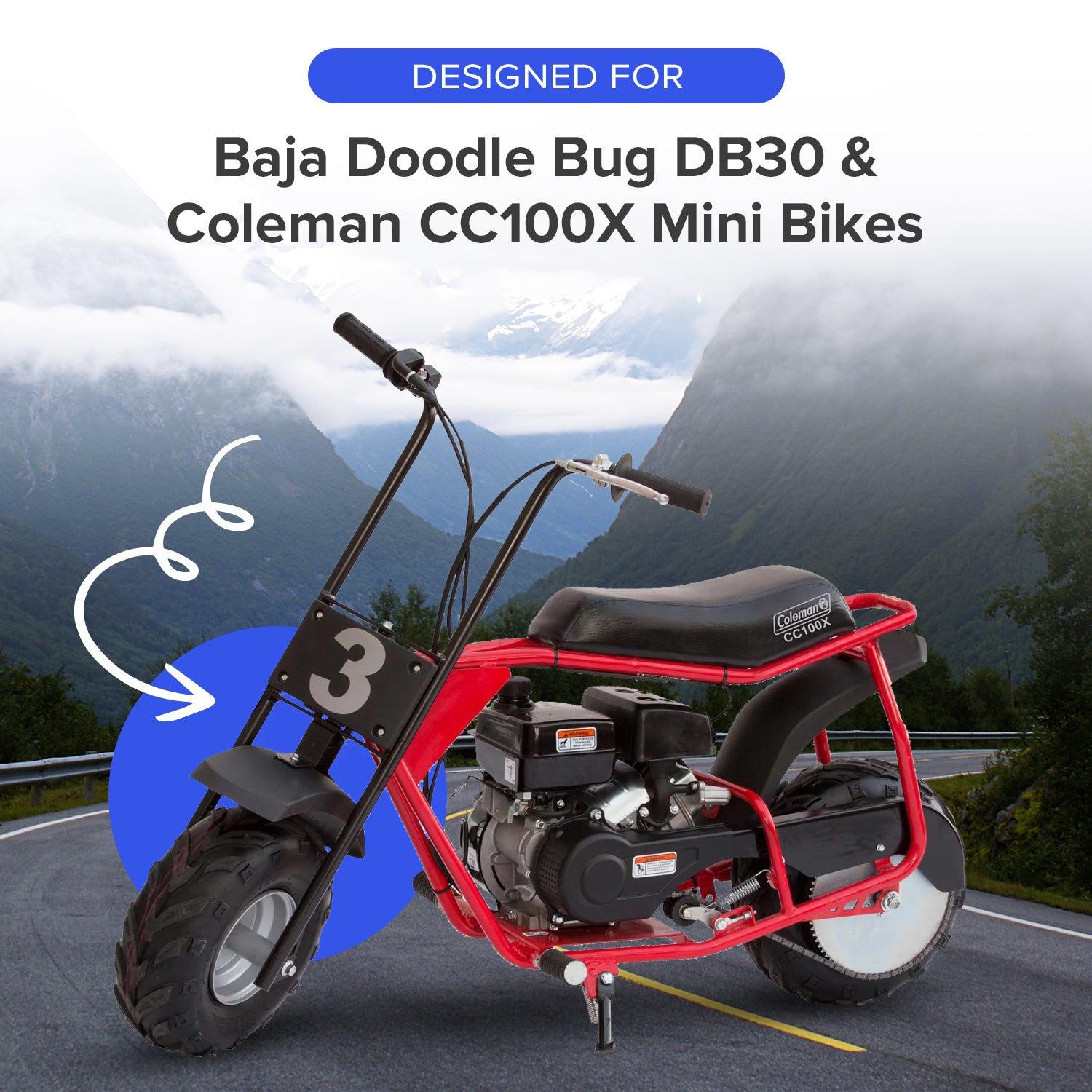 coleman mini bike fender Rear for B200 Your #1 Source for Coleman RB200 Mini Bike Parts Minibike Coleman Cc100x Review Black
