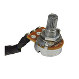 100K Ohm Speed Potentiometer (Speed Pot) for Pride Legend 4 (CRM3400)/Craftmatic Comfort Coach (CRM3001/3401), close-up view showing a metal knob and electrical components.