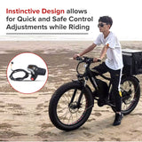 36 Volt Twist Grip Throttle with Battery Indicator & On/Off Switch for the Swagtron EB5 Electric Bike