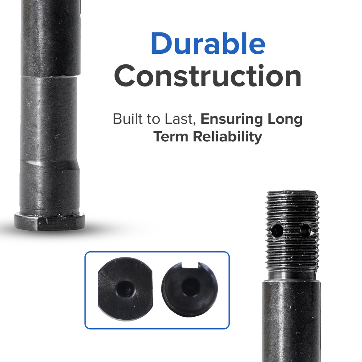 Jackshaft Threaded Shaft for the Baja Motorsports Mini Bike MB200