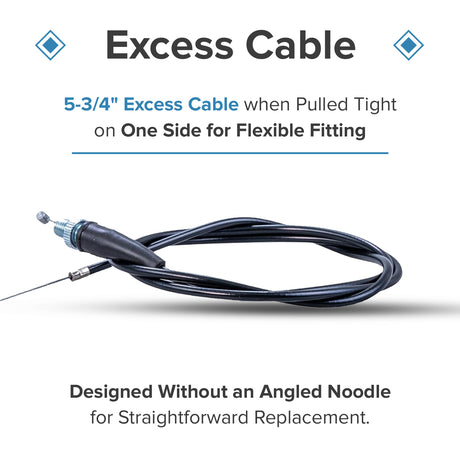 Throttle Cable for the Monster Moto / Mega Moto Classic 105cc & MM-B80 80cc Mini Bikes