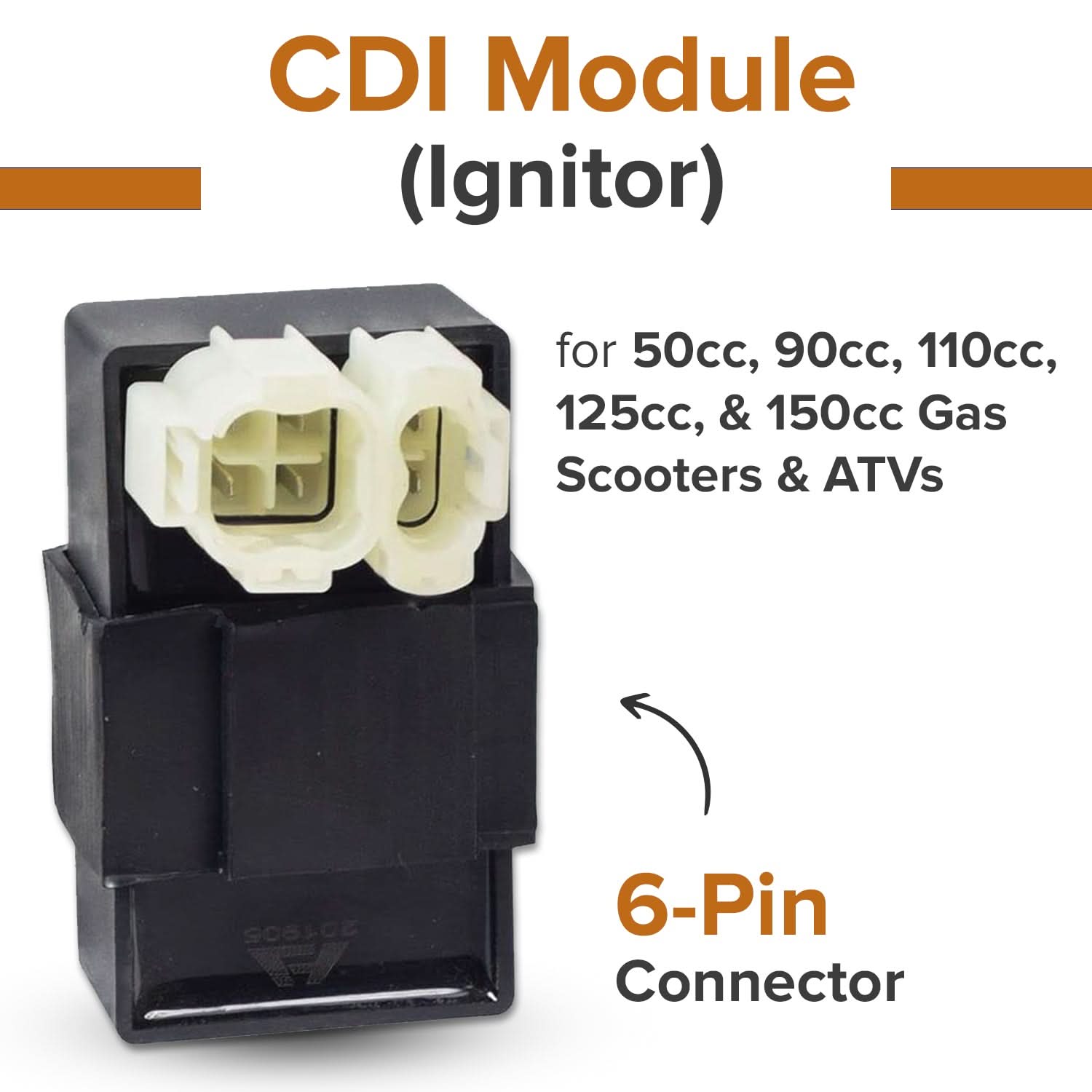 CDI Module for the Baja Sun City 50 (SC50) - VIN Prefix LAWT