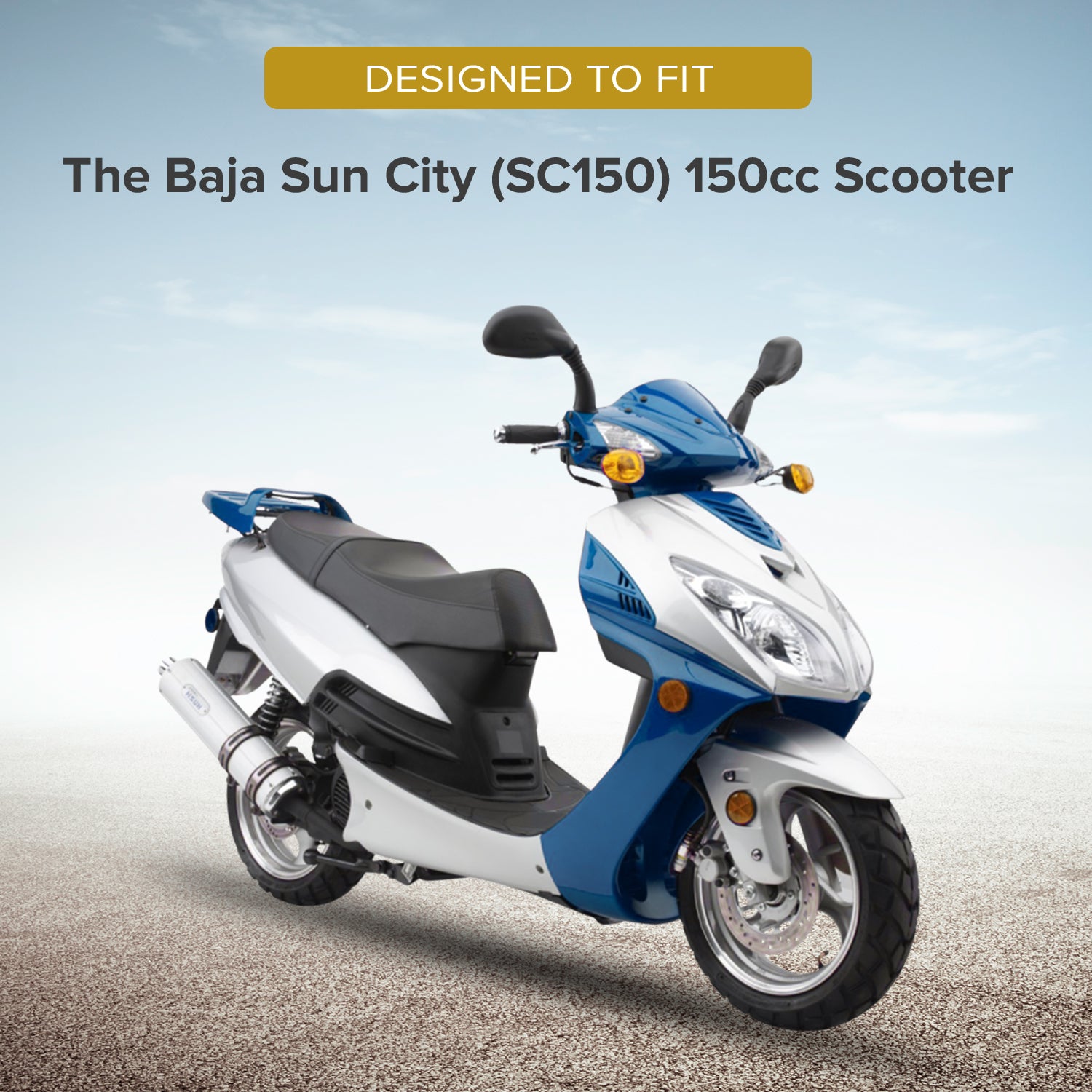 Front Turn Signal for the Baja Sun City (SC150) 150cc Scooter
