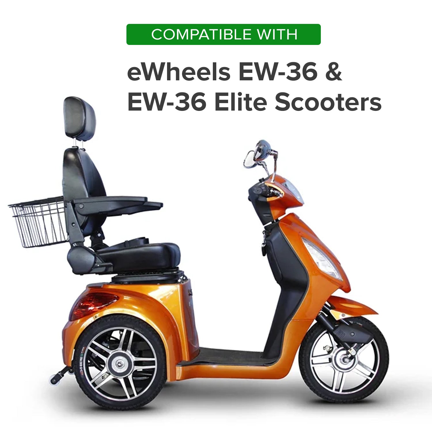 90/70-10 Tubeless Pneumatic Tire for eWheels EW-36 & EW-36 Elite Scooters