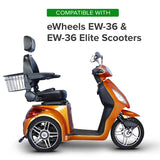 90/70-10 Tubeless Pneumatic Tire for eWheels EW-36 & EW-36 Elite Scooters