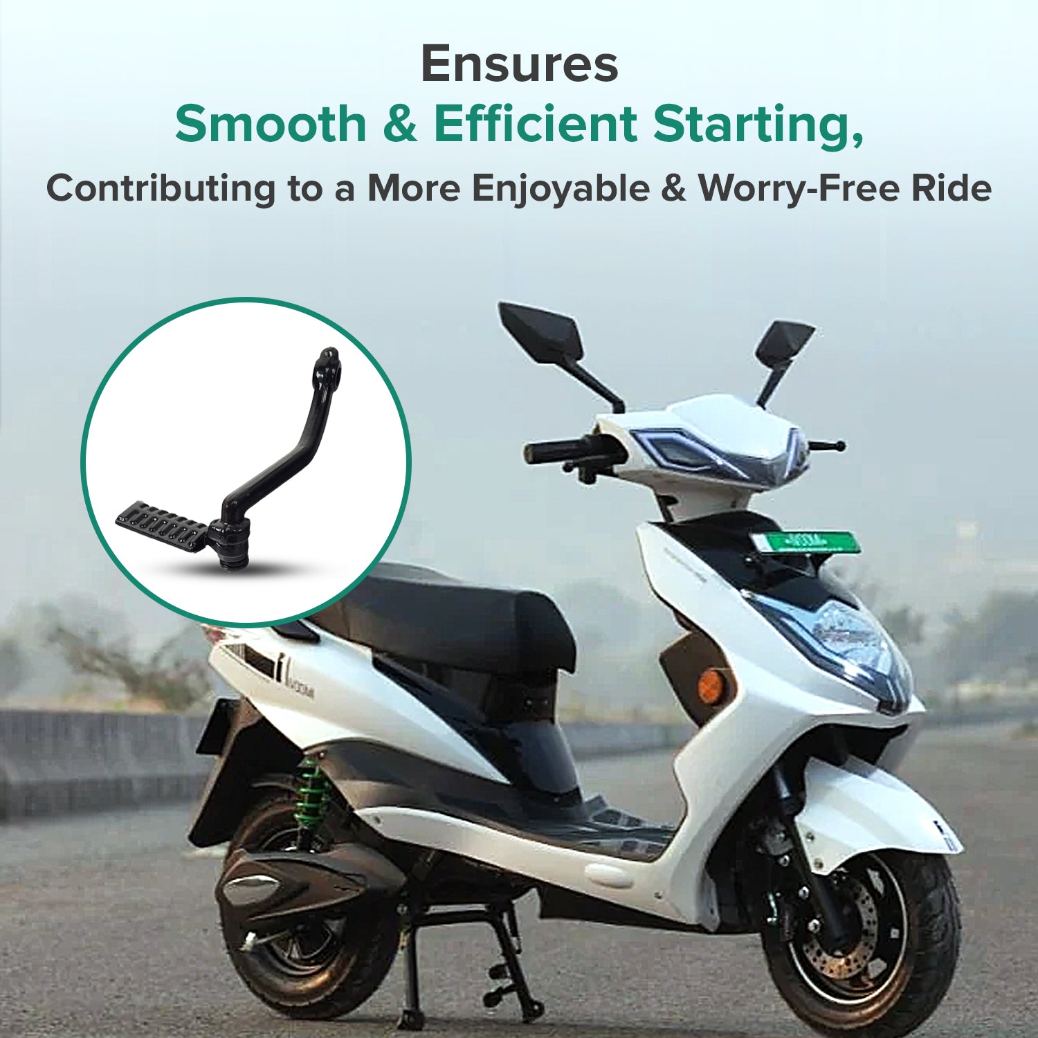 Kick Start Arm Assembly for the TaoTao CY50-A Scooter