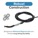 121" Throttle Cable for 150cc - 250cc Kandi & Roketa Go-Karts & Dune Buggies