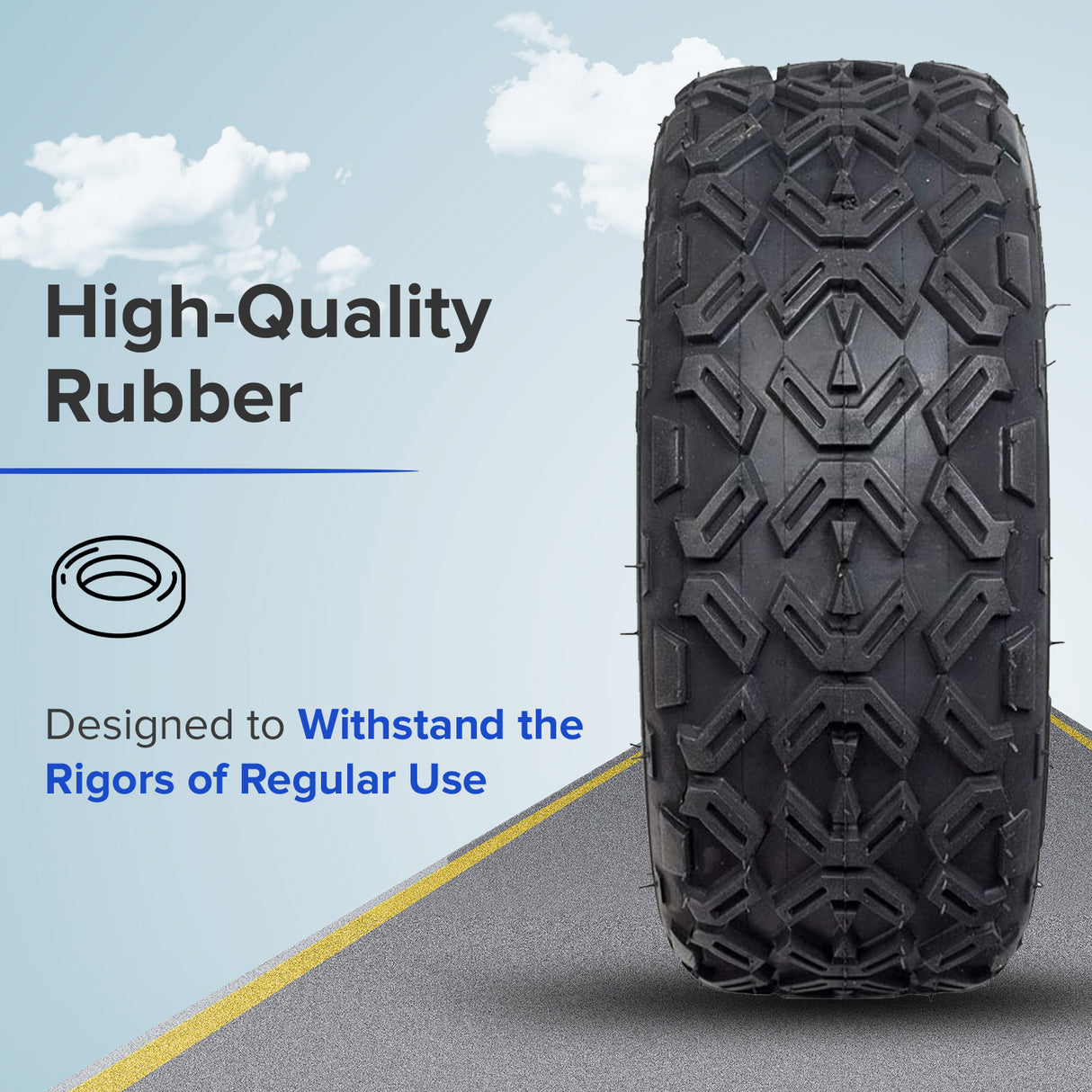 10x4.00-6 Minimoto ATV Tire with Q127 Tread