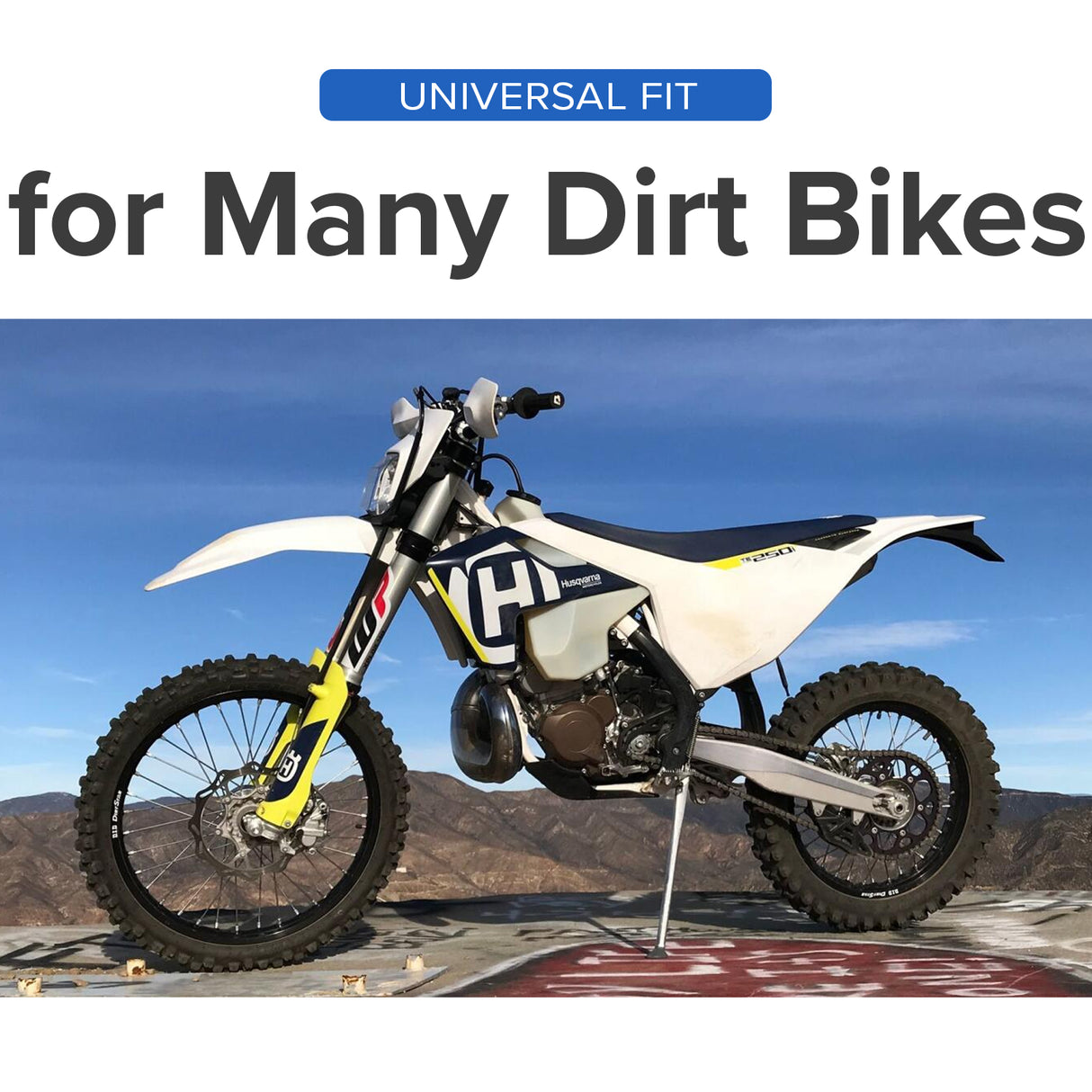 14" (2.50-14) Front Wheel Assembly for Dirt Bikes