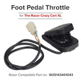 Foot Pedal Throttle for the Razor Crazy Cart XL (Versions 1+)