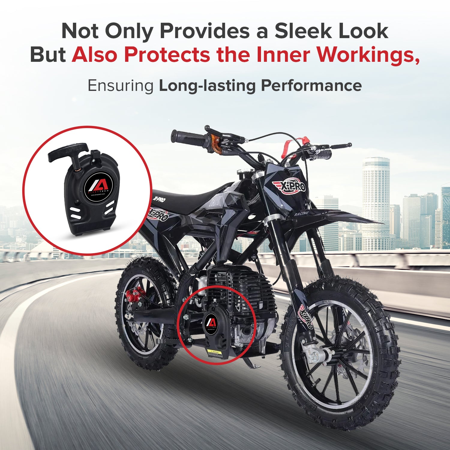 Pull Start for the Fit Right DB003 40cc 4-Stroke Mini Bike