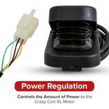 Foot Pedal Throttle for the Razor Crazy Cart XL (Versions 1+)