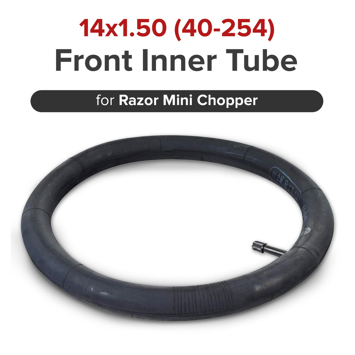 14" (14x1.75/1.95) Razor Mini Chopper Inner Tube