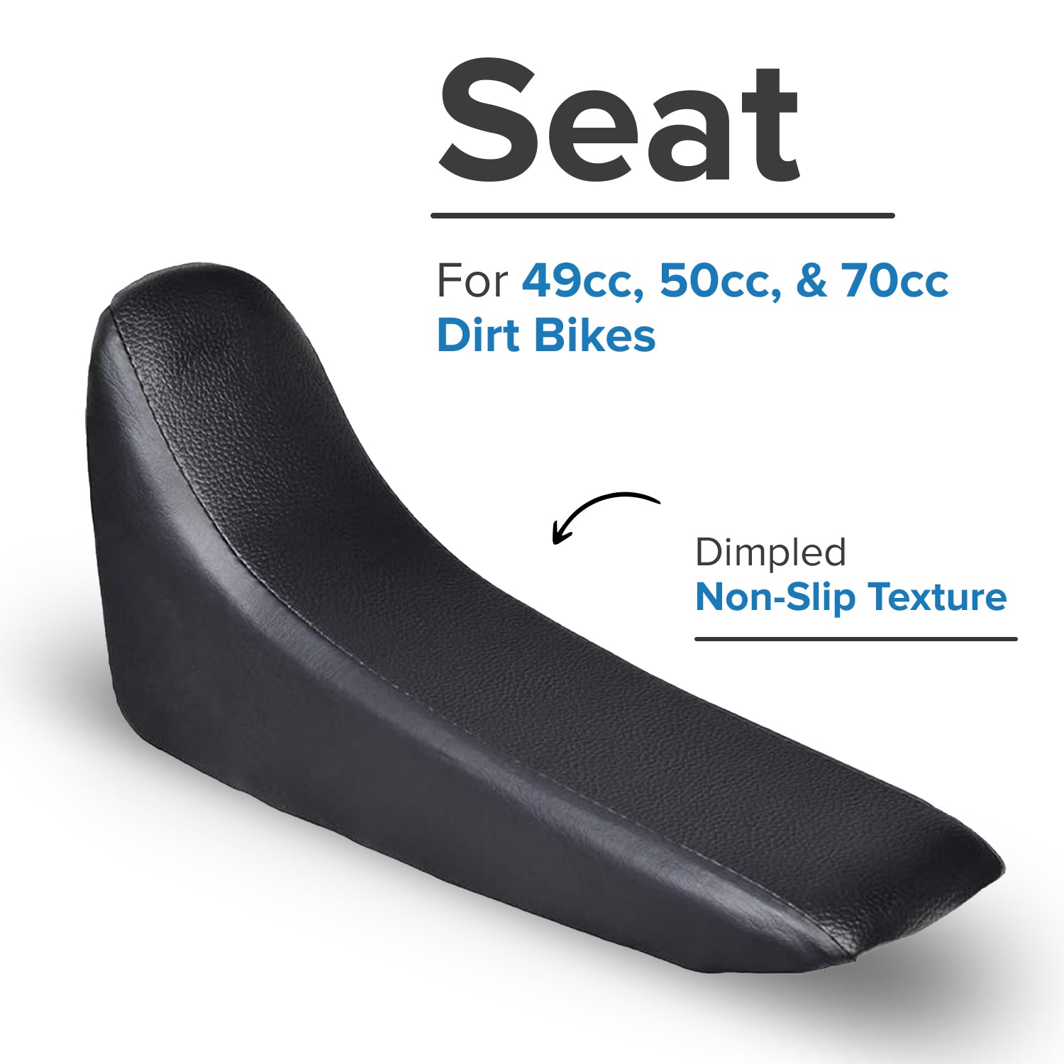 Seat for 70cc Baja, Coolster, Honda, and Motovox Dirt Bikes