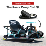 Foot Pedal Throttle for the Razor Crazy Cart XL (Versions 1+)